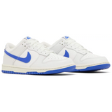 Nike Mens Dunk Low (GS) Sneakers In Summit White/Hyper Royal