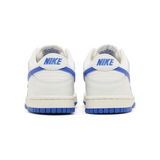 Nike Mens Dunk Low (GS) Sneakers In Summit White/Hyper Royal