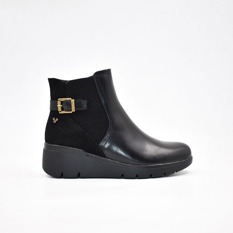 Butterfly Feet Ladies Norva 1 Boots In Black