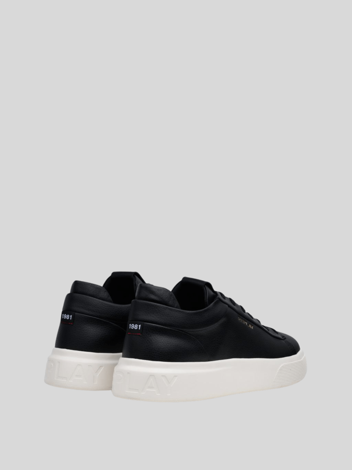 Replay Mens Notting Double Shoes In Black