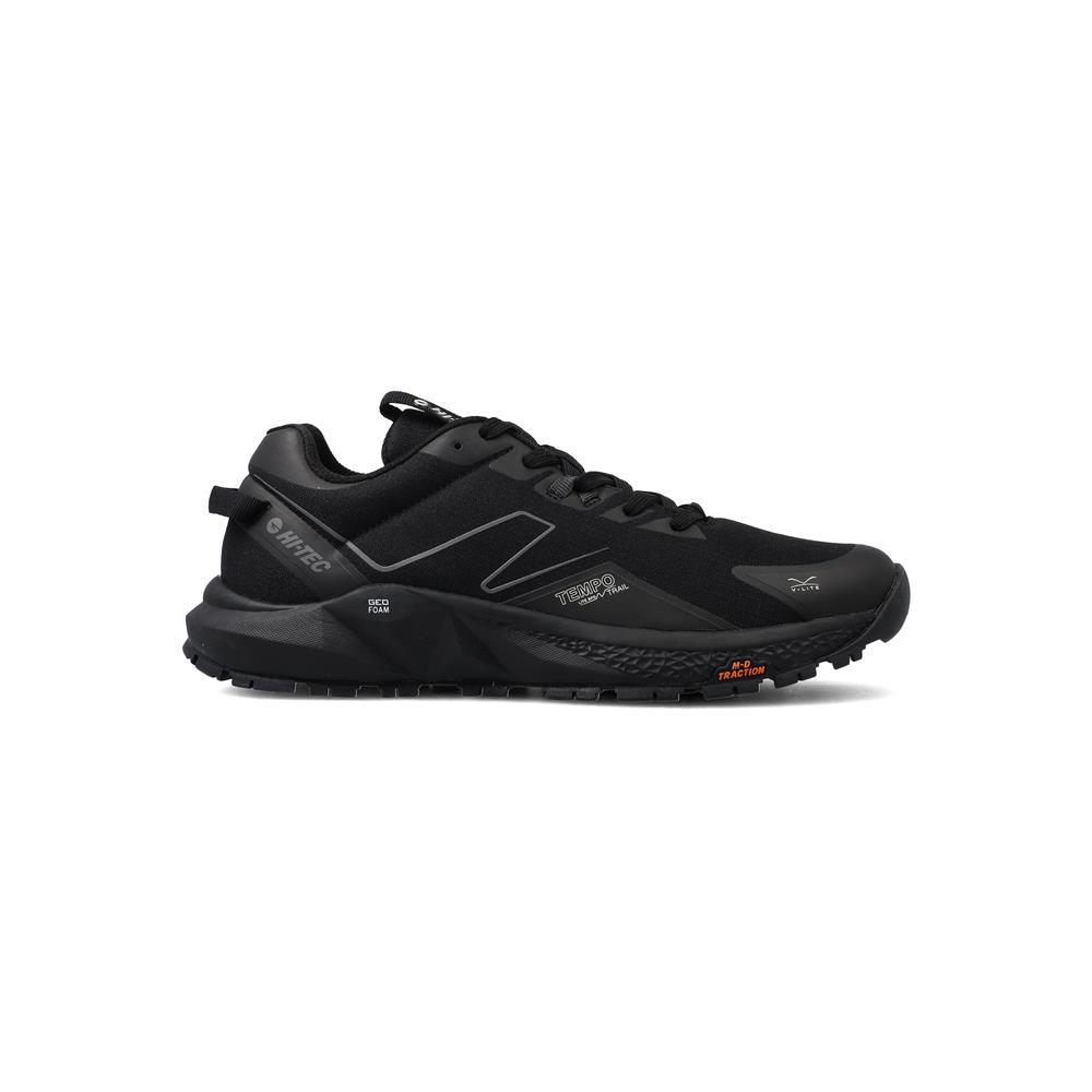 Hi-Tec Mens Geo-Tempo Trail Shoes In Black