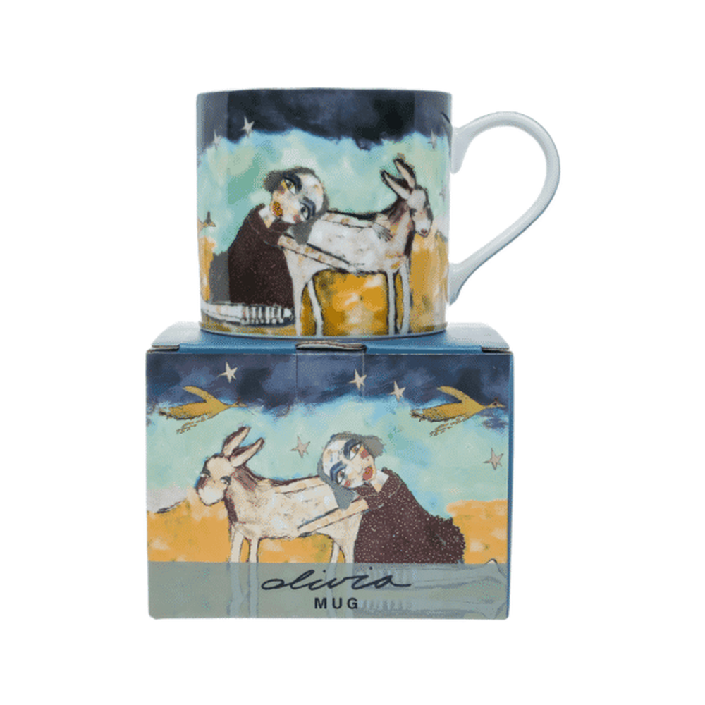 Olivia Princess Mug In Blue Multi