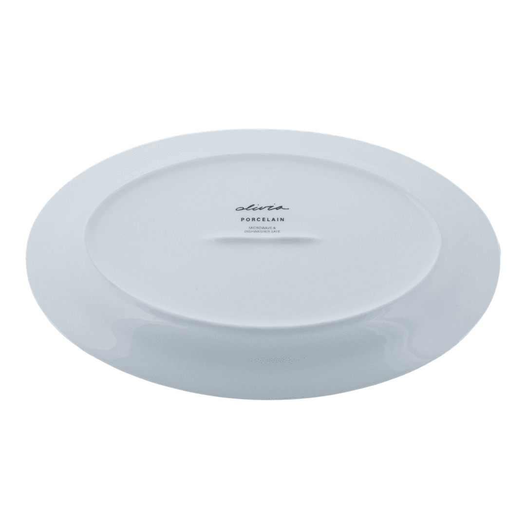 Olivia Prince Oval Platter Plate Set of 4