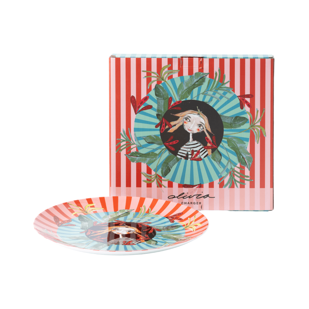 Olivia Princess Charger Plate Set of 4