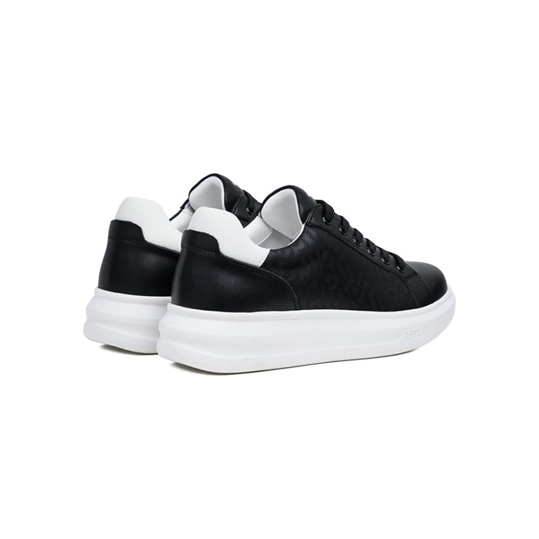 Replay Womens Olympe Allover Sneakers In Black