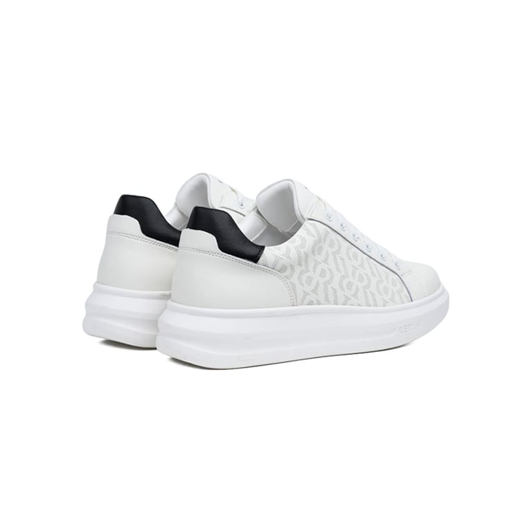 Replay Womens Olympe Allover Sneakers In White