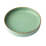 Omada Flat Stackable Pasta Bowl In Green