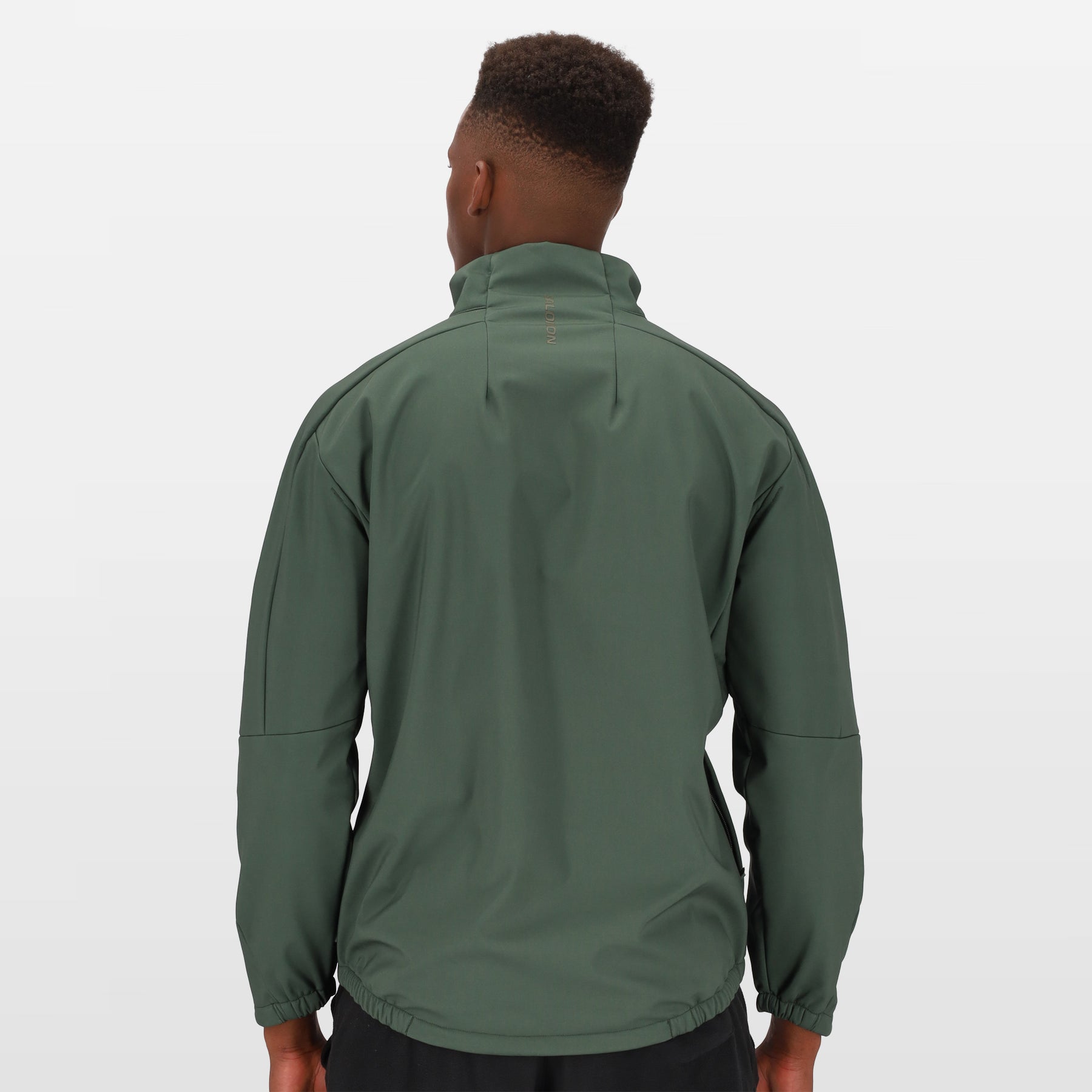 Salomon Mens Ossa Softshell Jacket Green