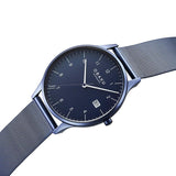 Obaku Land-Ocean Blue Dial Blue Mesh Strap Watch For Women