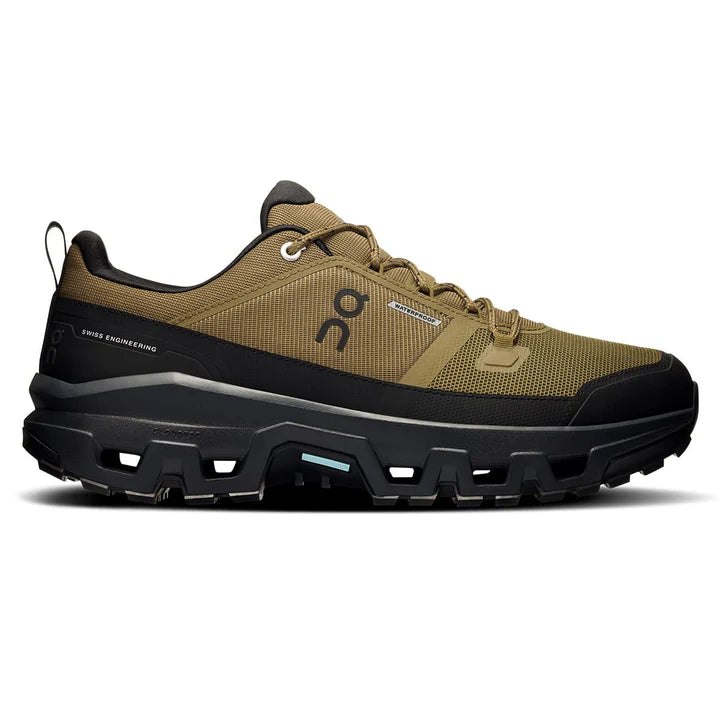 Oncloud Mens Cloudrock Low Waterproof Hunter/Black