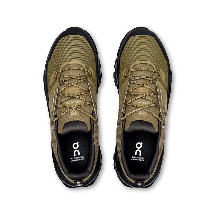 Oncloud Mens Cloudrock Low Waterproof Hunter/Black