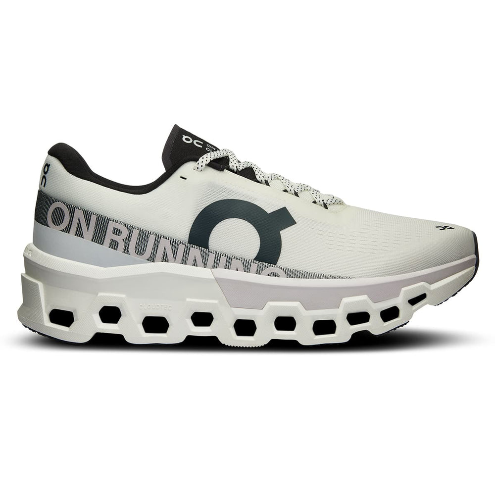 On Cloud Mens Cloudmonster 2.0 Shoes White Forest