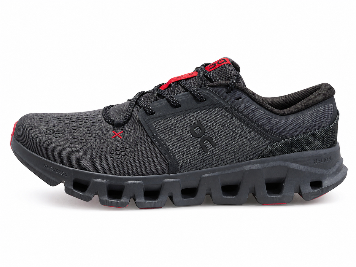 On Mens Cloud X 5.0 Shoes In Black Eclipse