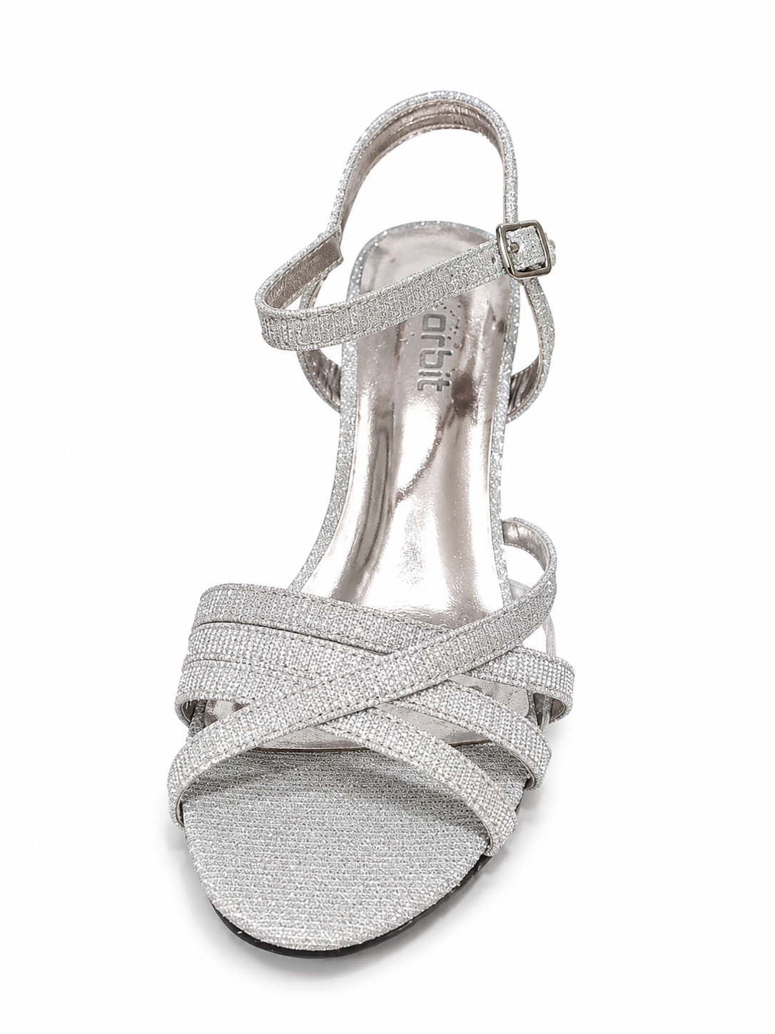 Orbit Ladies Eve Sand Heels In Pewter