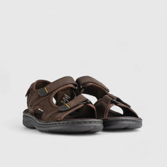 Hush Puppies Mens Otiss Nubuck Sandals In Brown