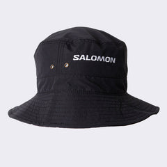 Salomon Suc8644 Mens Outdoor Reversable Bucket Hat Black