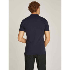 Calvin Kleinj325269 Ck Embro Badge Slim Polo  Navy