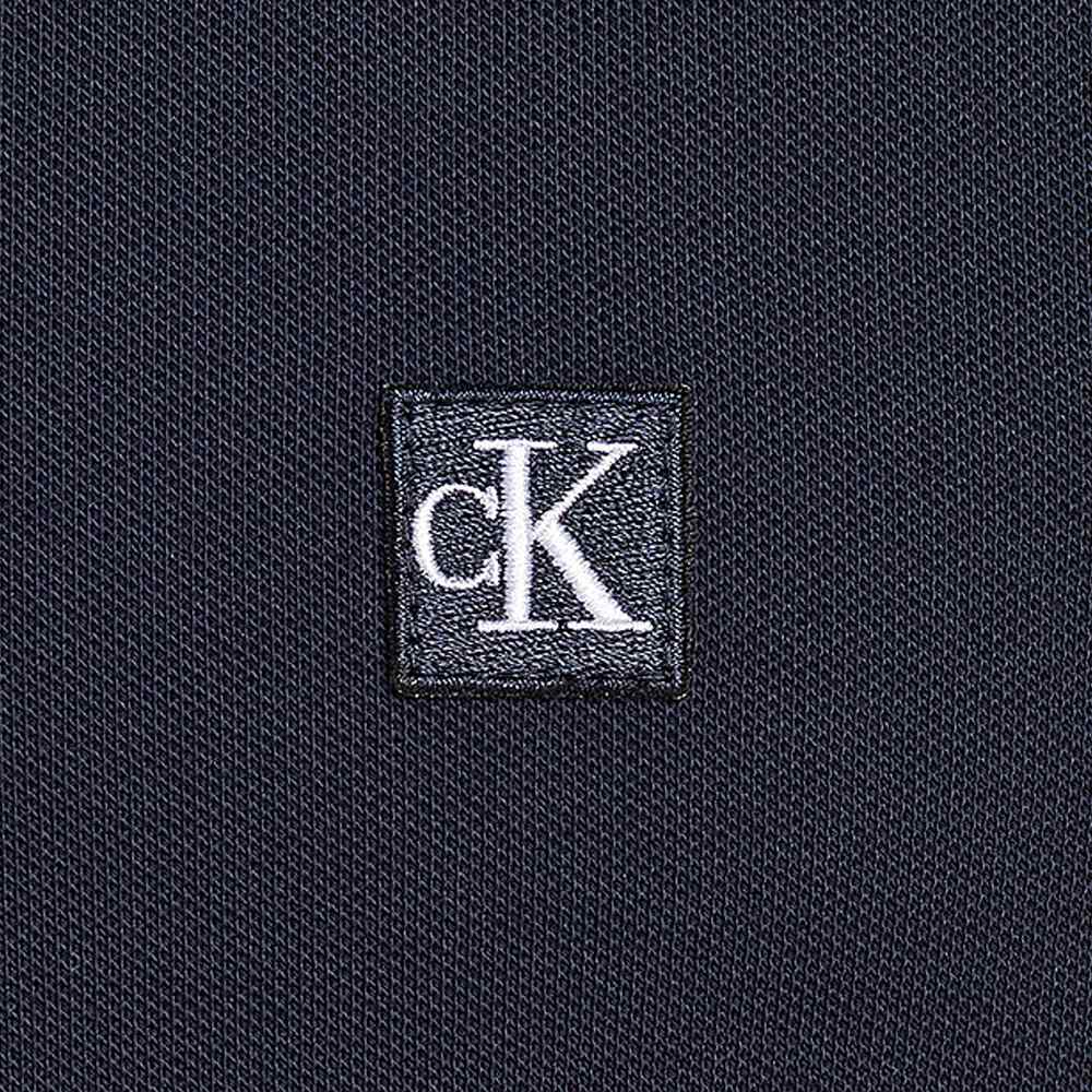 Calvin Kleinj325269 Ck Embro Badge Slim Polo  Navy