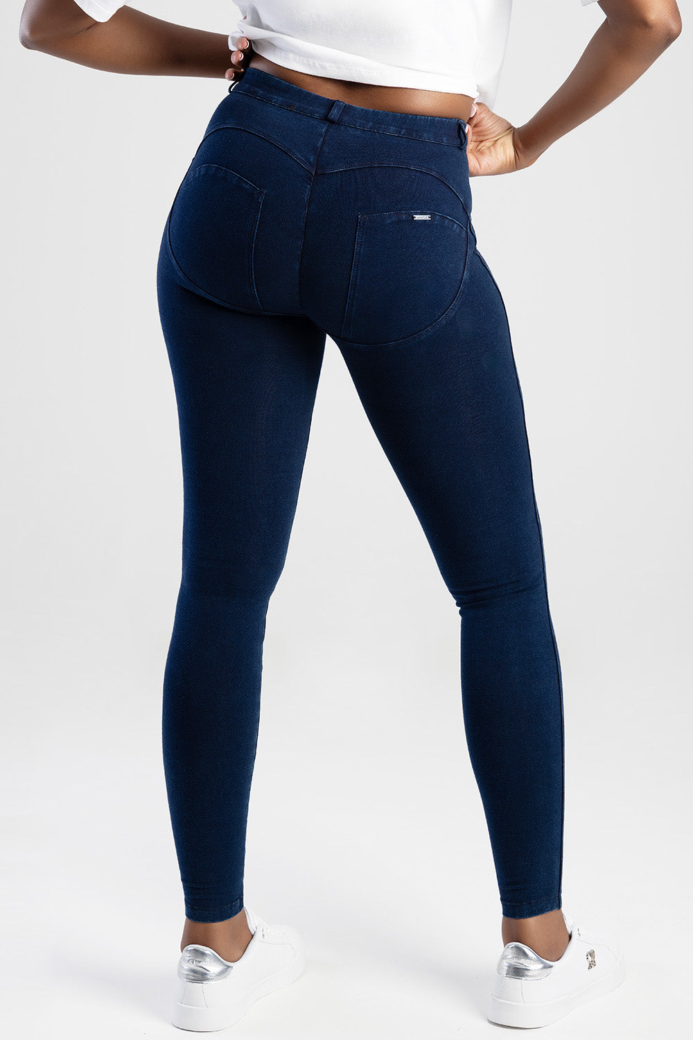 Sissyboy Womens Joey Axel Knit Jeggings In Indigo