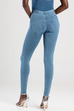 Sissy boy Womens Joey Axel Knit Jeggings In Persian