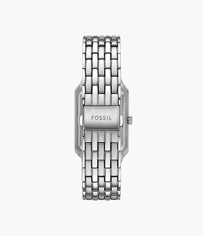 Fossil Raquel Three-Hand Date Stainless Steel Pink  Watch
