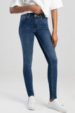 Sissy Boy Womens Mila Rose Mid Waist Skinny Jean In Medium Vintage