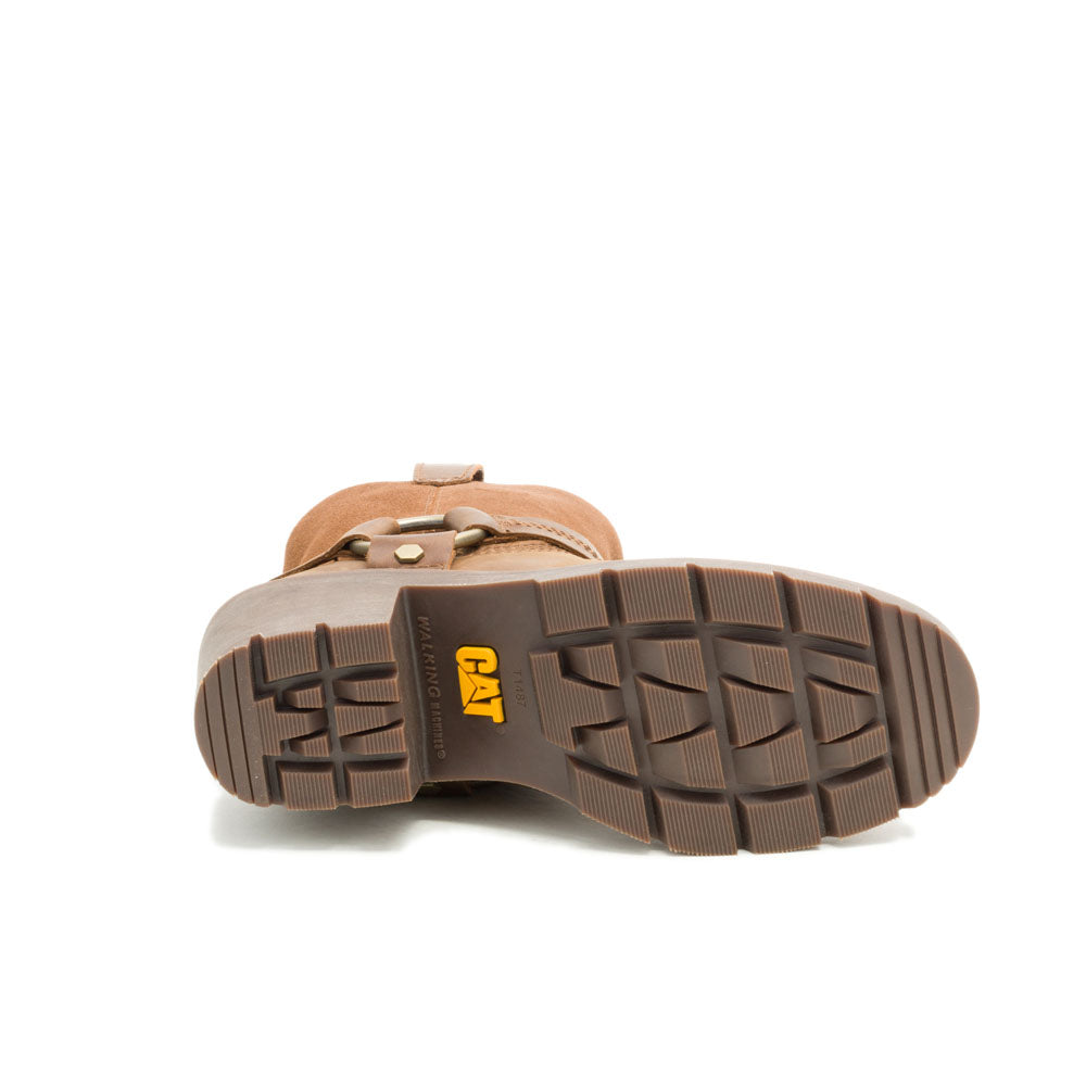 Caterpillar Womens Rewrite Harness Boots Nuthatch