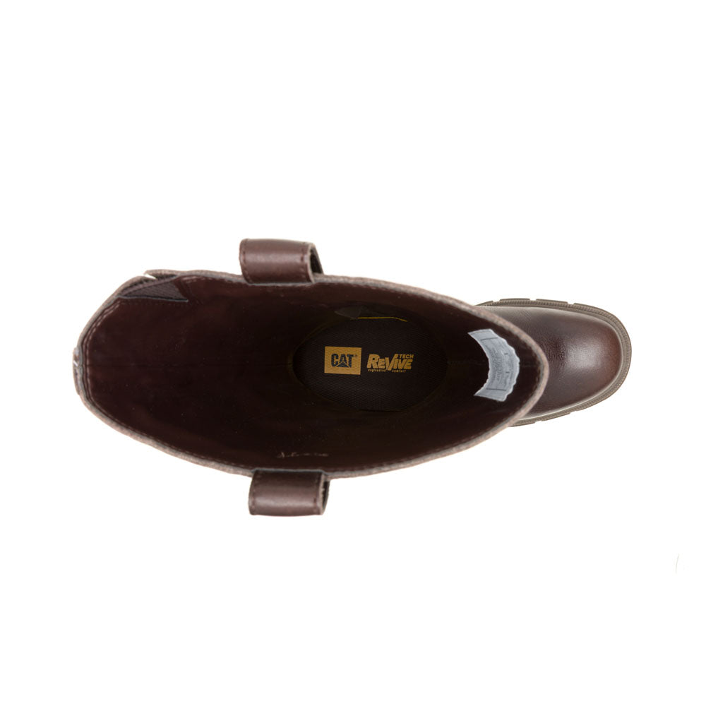 Caterpillar Womens Notion Pull On 13" Boots In Java