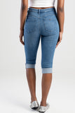 Sissy Boy Womens Mara Capri Jeans In Light Vintage