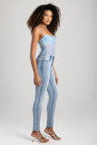 Sissyboy Clara Mid Waist Basic Skinny Light Vintage