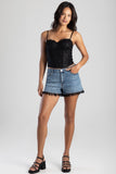 Sissy boy Ladies Rosa Mid-Waist Shorts In Medium Vintage
