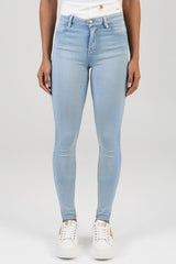 Sissy Boy Womens Cara Mid Waist Skinny Jeans In Light Vintage