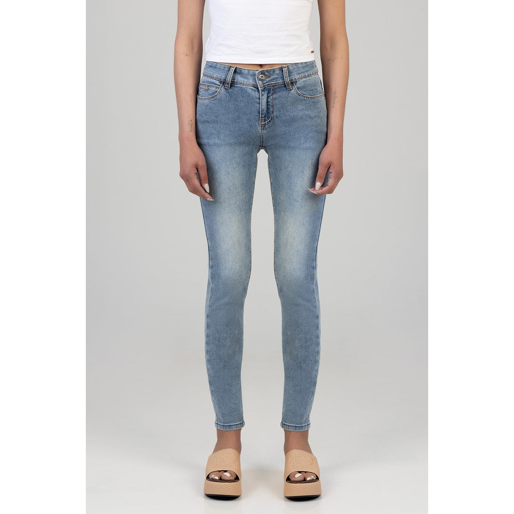 Sissy Boy Dannah Skinny Jeans Mid Waist In Medium Vintage