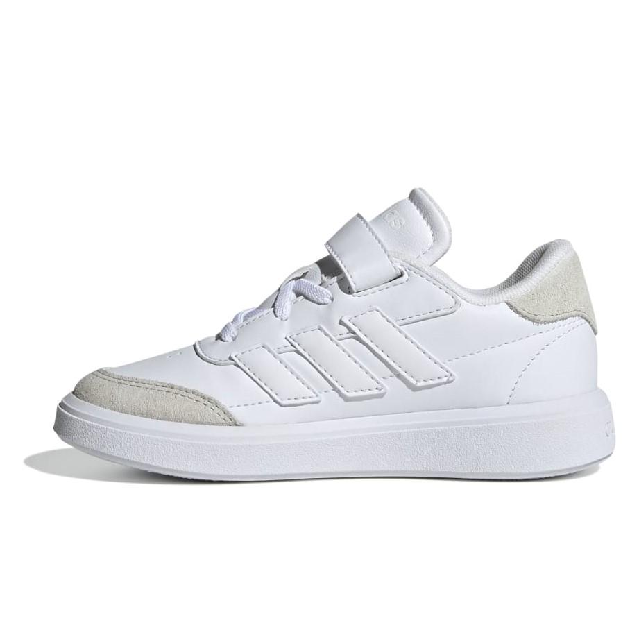 Adidas Unisex Courtblock Sneakers In White