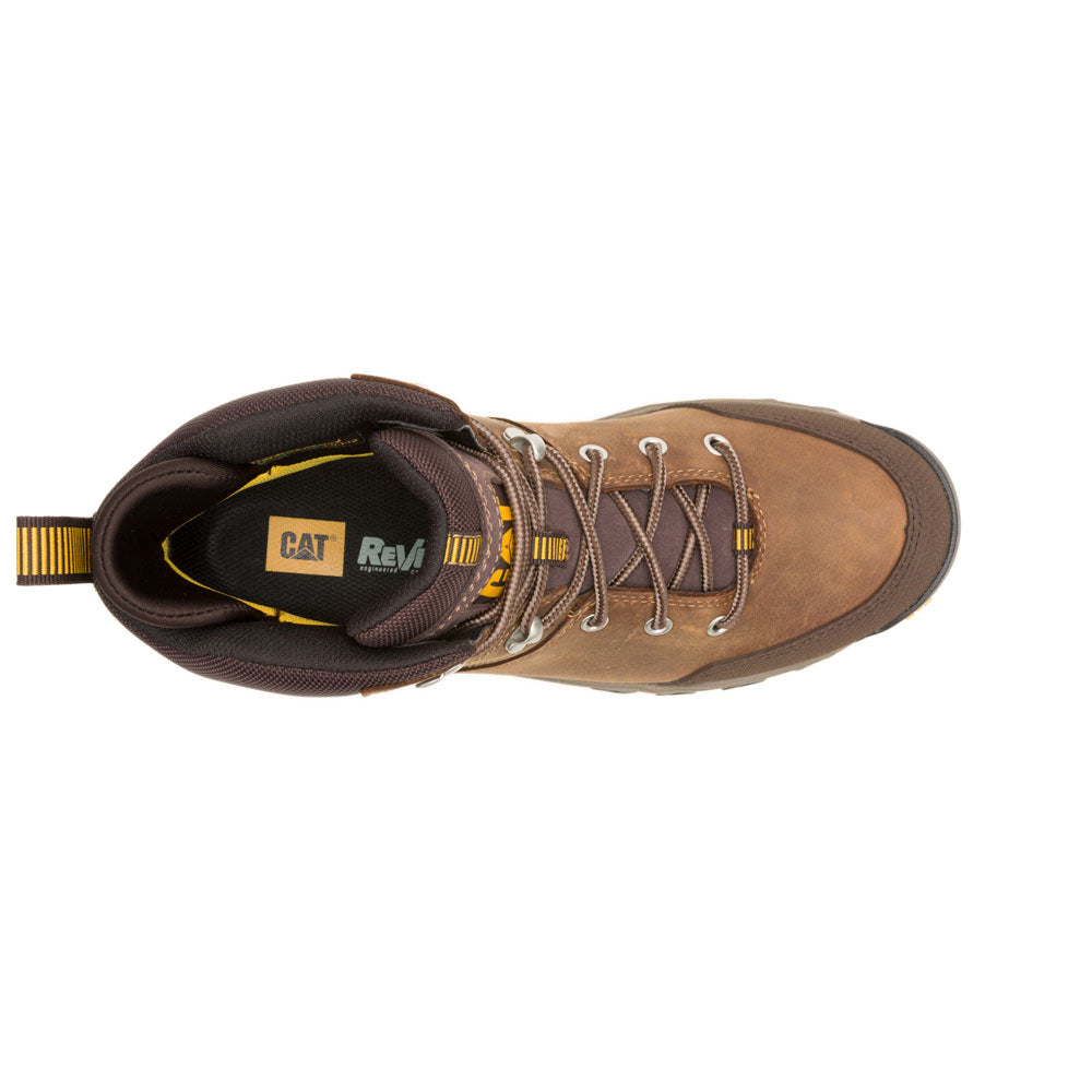 Caterpillar Mens Threshold Rebound Wp Hiker Brown