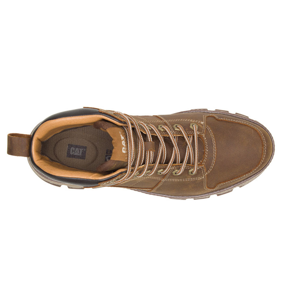 Caterpillar Mens Meridian Shoes In Brown Sugar