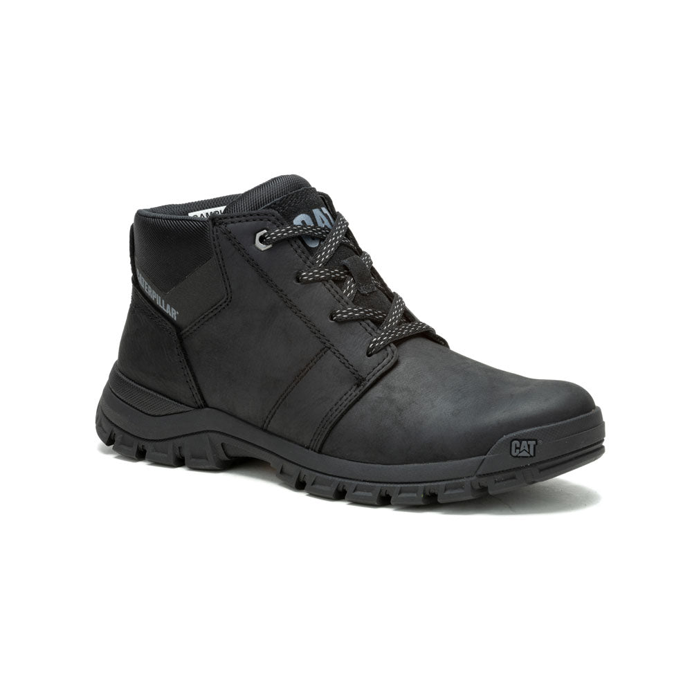 Caterpillar P725952 Mens Threshold Chukka Shoes Black