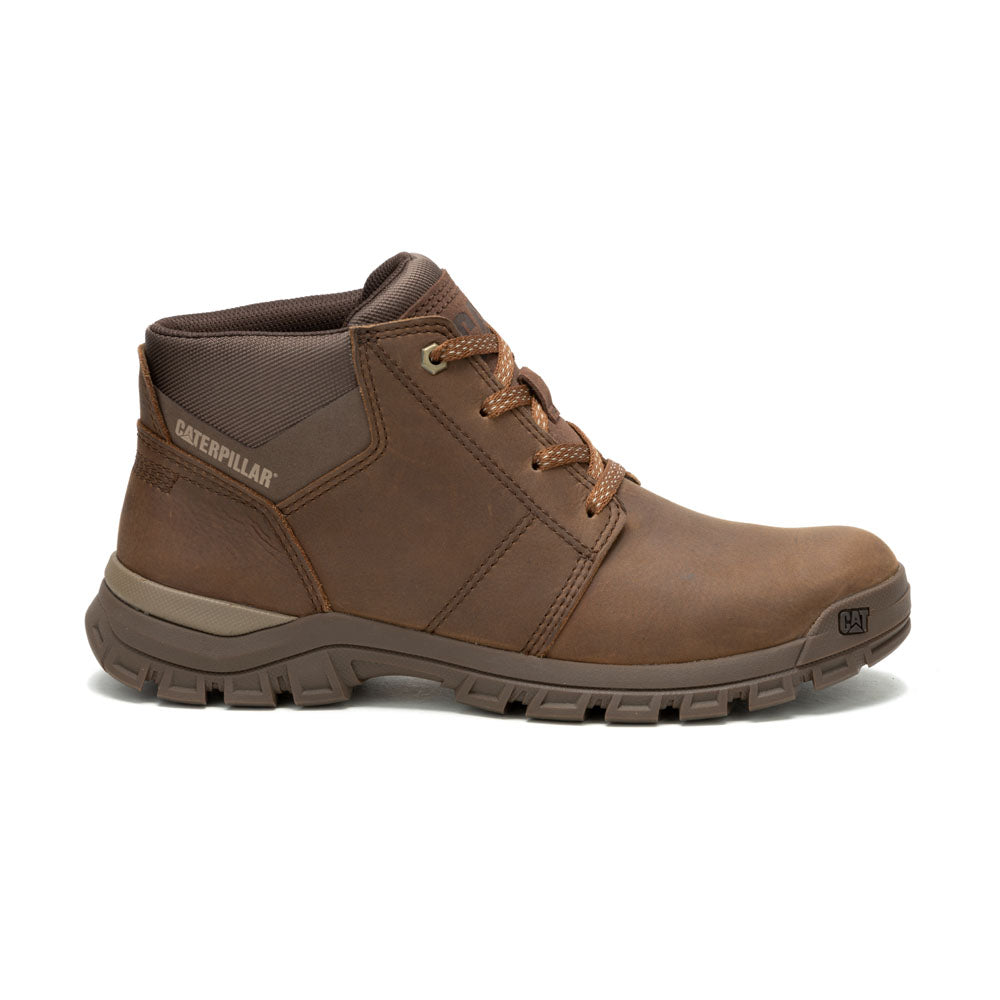 Caterpillar Mens Threshold Chukka Shoes In Brown