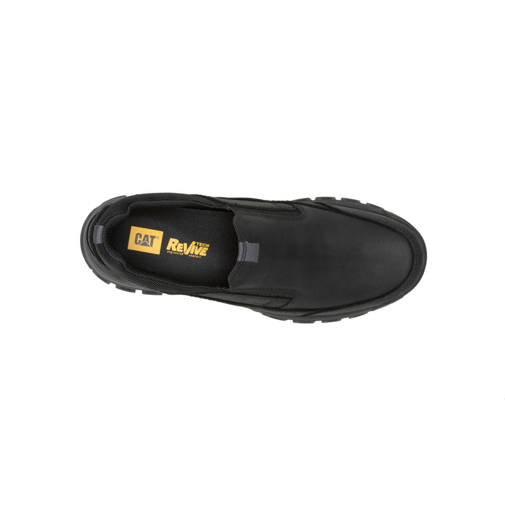 Caterpillar Mens Threshold Slip-On In Black