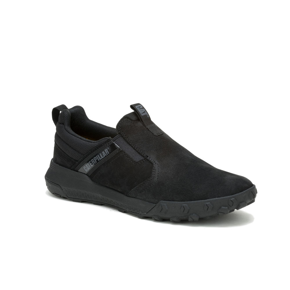 Caterpillar Mens Hex Ready Slip-On Shoes In Black