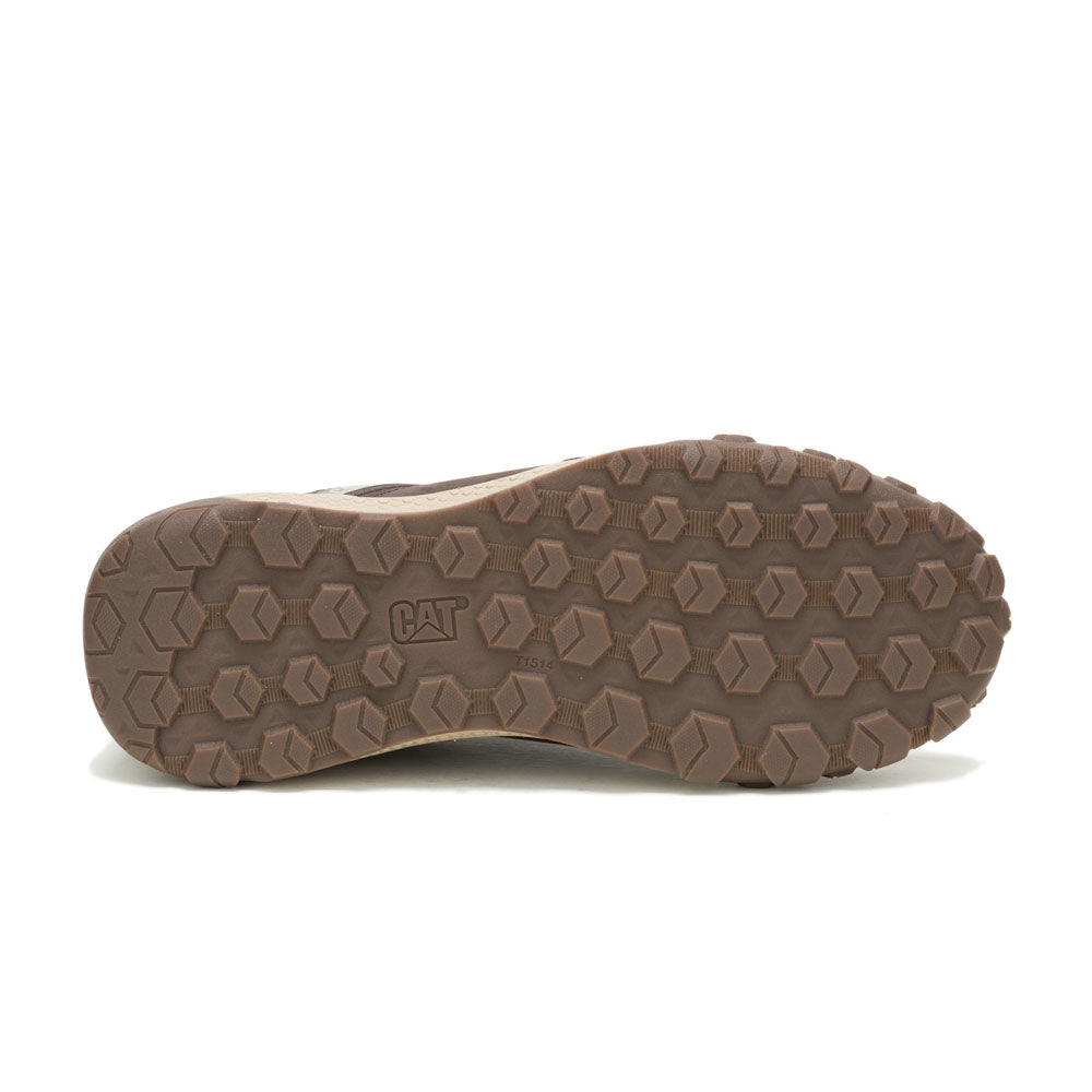Caterpillar Mens Hex Ready Slip-On Shoes In Coffee Bean