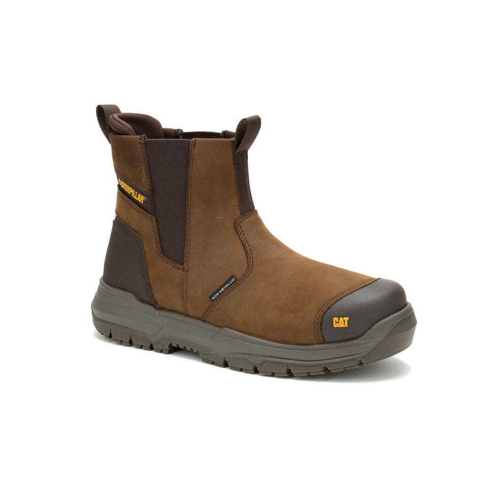 Caterpillar Propane 2.0 OB E FO HRO SRC Boots In Dark Brown