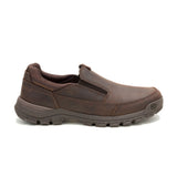 Caterpillar Mens Threshold Slip On Shoes In Dark Brown