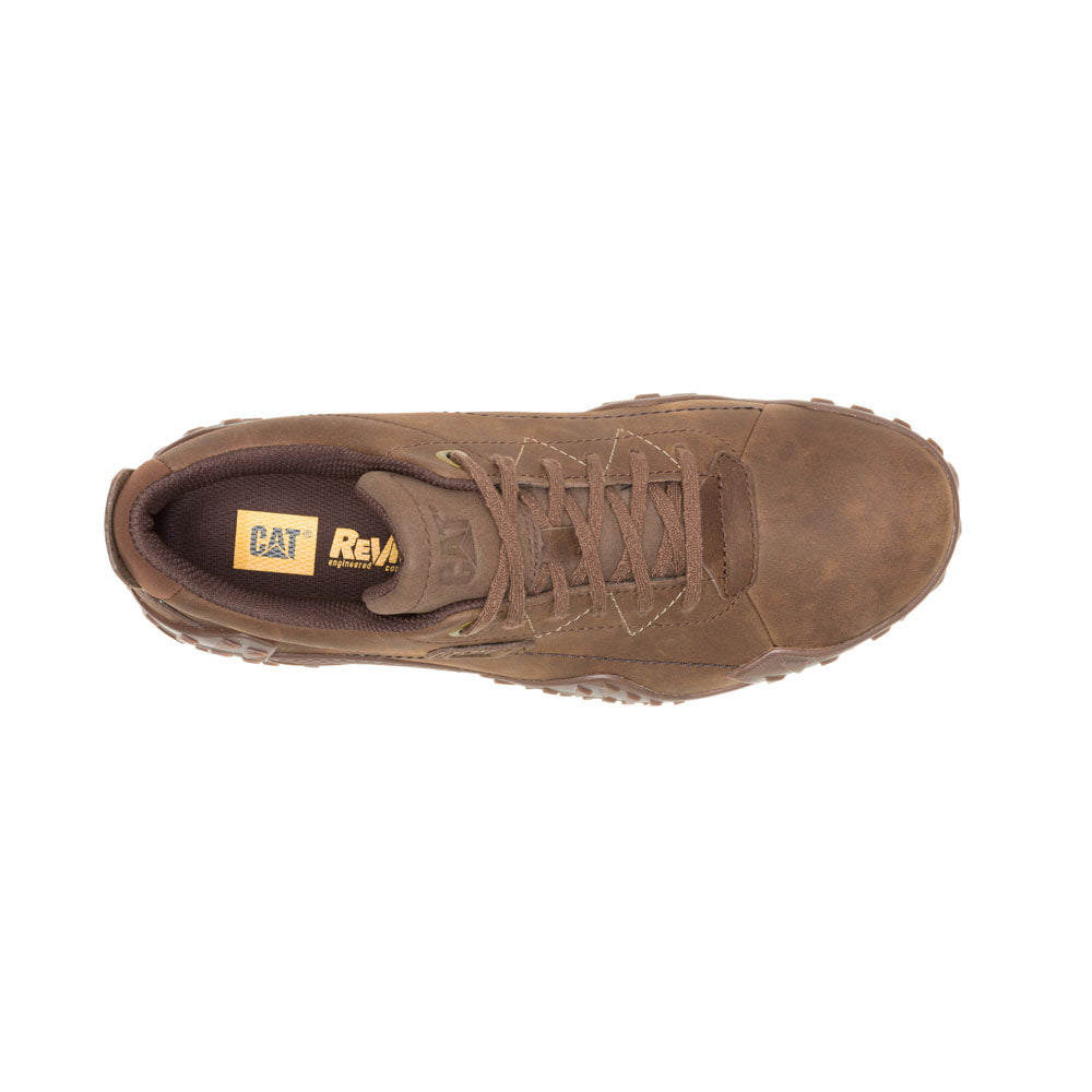 Caterpillar Mens Gridlock Low Shoes In Brown