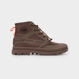 Palladium Boys Nylon Pampa Shoes In Brown