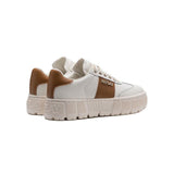 Replay Womens Paulette Twin Shoes In Off White & Tan