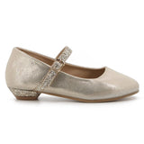 Pierre Cardin Girls Evie Low Heels In Gold