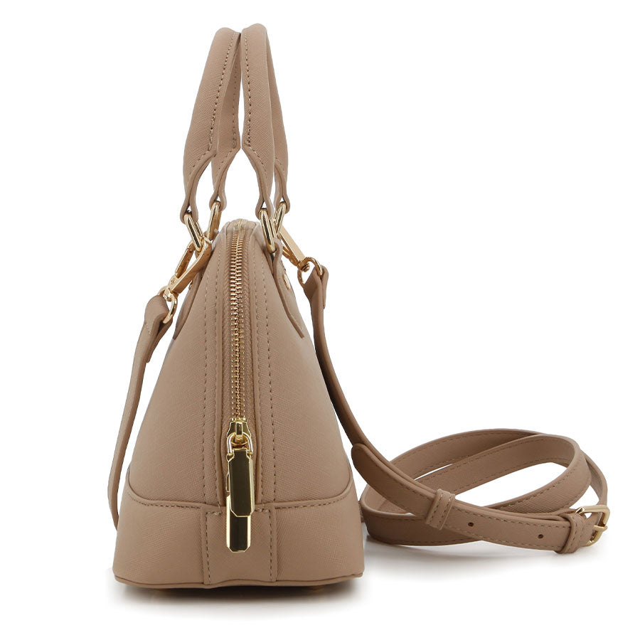 Pierre Cardin Zuri Mini Satchel In Taupe