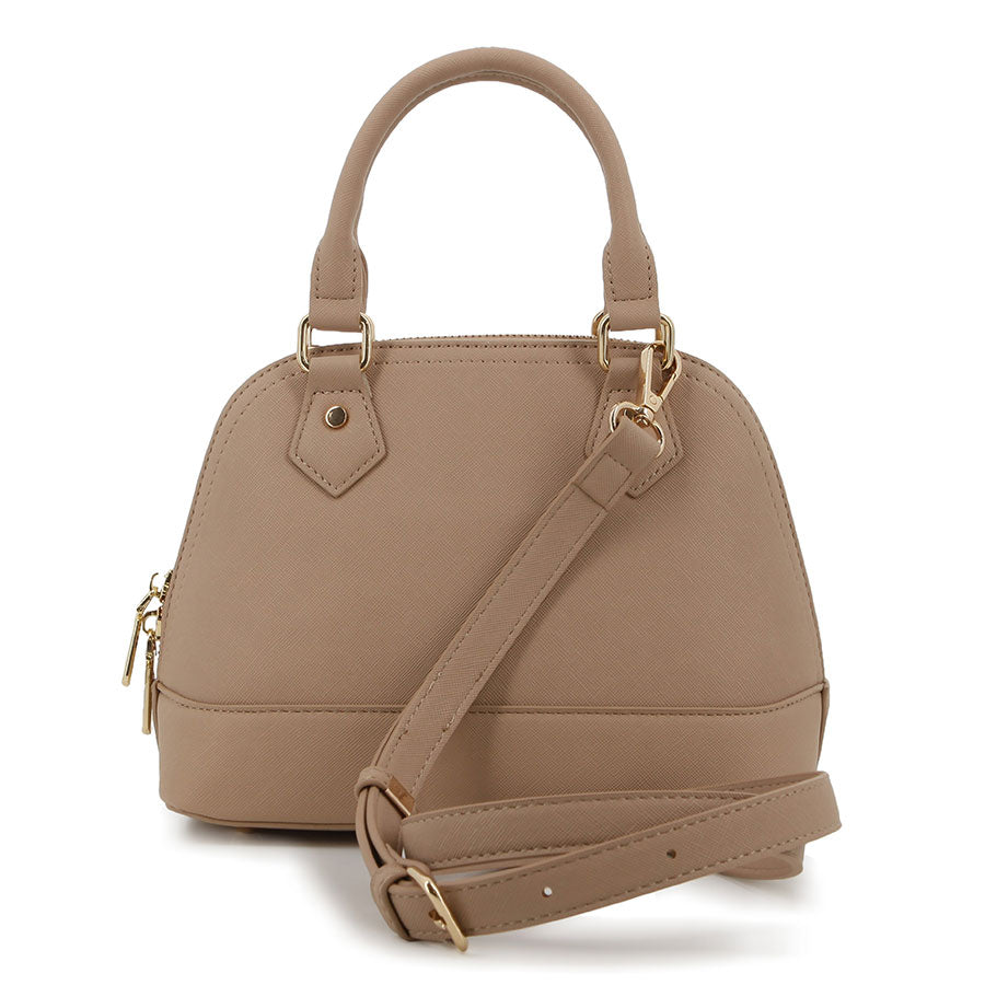 Pierre Cardin Zuri Mini Satchel In Taupe