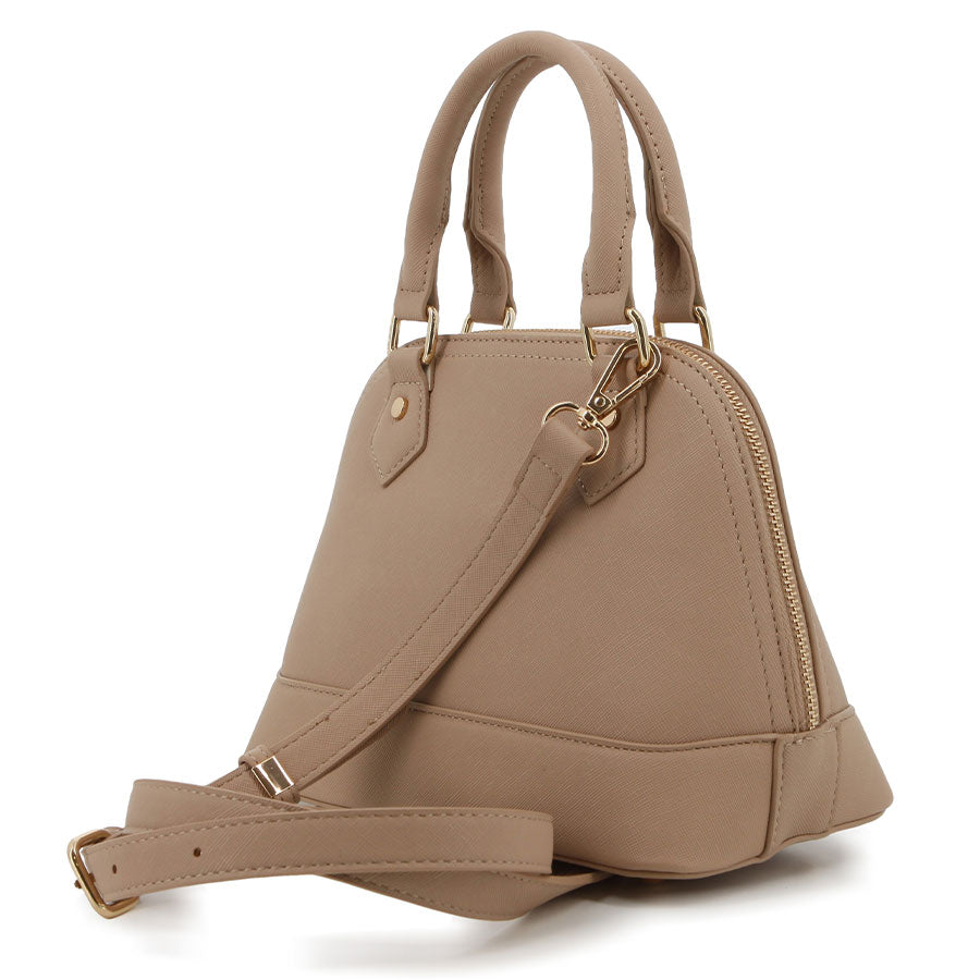 Pierre Cardin Zuri Mini Satchel In Taupe